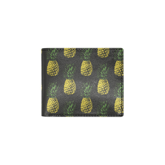 Gold Pineapple Men's ID Card Wallet