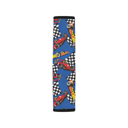 Racing Pattern Print Design A01 Car Seat Belt Cover