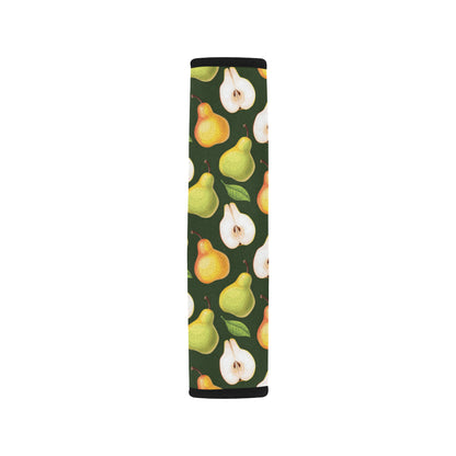 Pear Pattern Print Design PE06 Car Seat Belt Cover