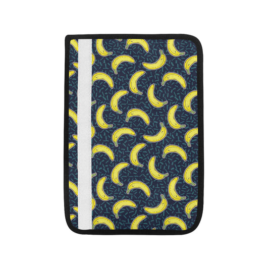 Banana Pattern Print Design BA09 Car Seat Belt Cover
