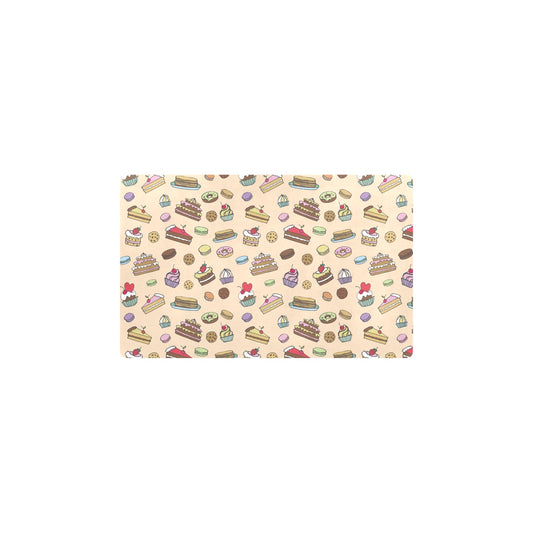 Cake Pattern Print Design 03 Kitchen Mat