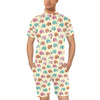 Camper Pattern Print Design 06 Men's Romper