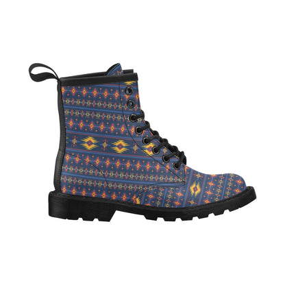 Southwest Pattern Print Design LKS306 Women's Boots