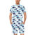 Bear Pattern Print Design BE01 Men's Romper