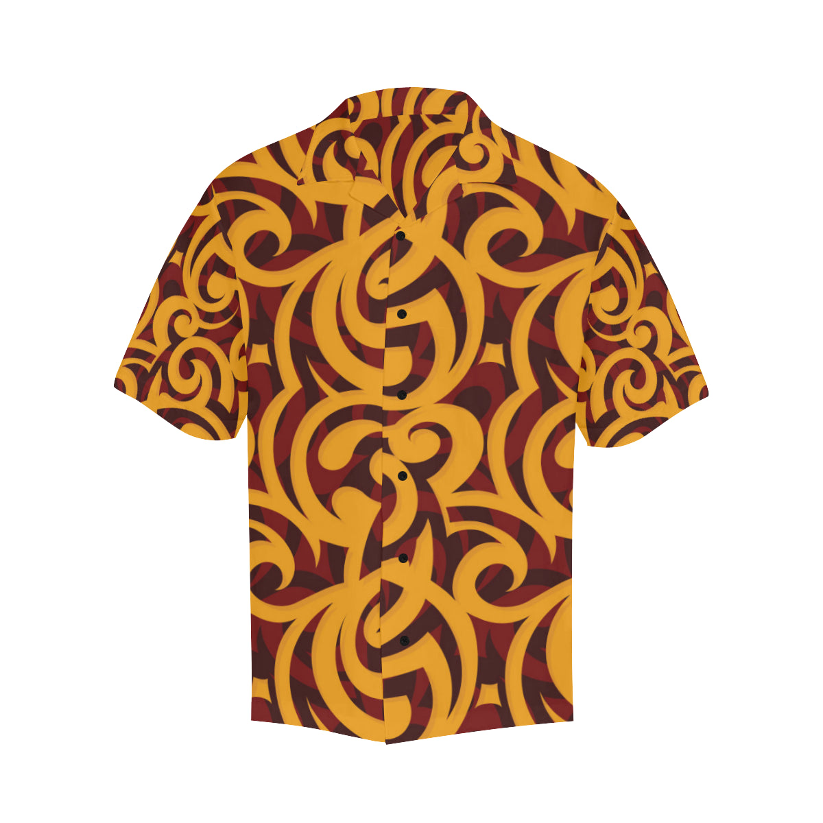 Maori Pattern Print Design 02 Men's Hawaiian Shirt
