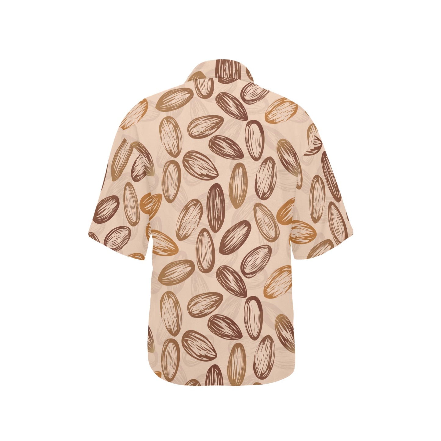 Almond Pattern Print Design 02 Women's Hawaiian Shirt