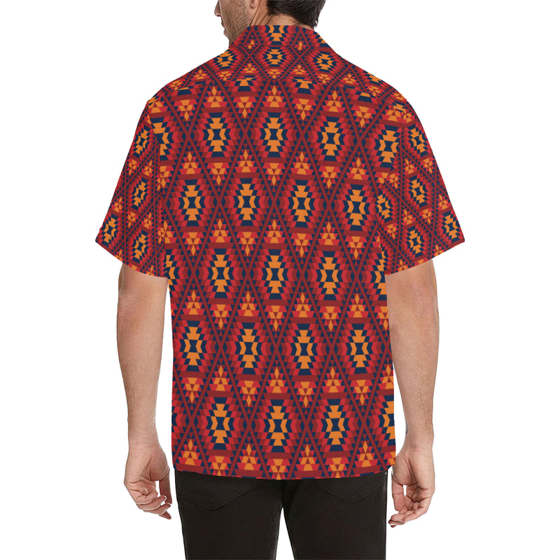 Navajo Pattern Print Design A03 Men's Hawaiian Shirt