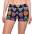 Apple Pattern Print Design AP05 Yoga Shorts