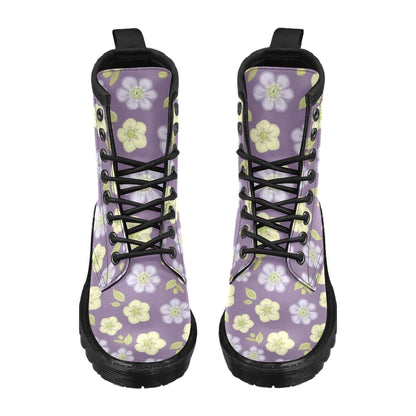 Anemone Pattern Print Design AM013 Women's Boots