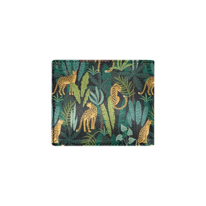 Jaguar Jungle Pattern Print Design 03 Men's ID Card Wallet