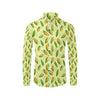 Agricultural Fresh Corn cob Print Pattern Men's Long Sleeve Shirt