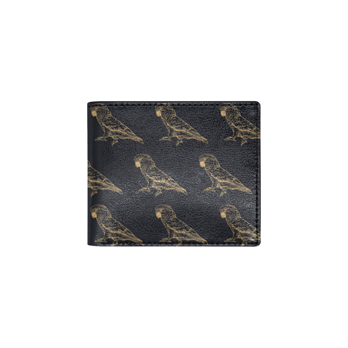 Parakeet Pattern Print Design A04 Men's ID Card Wallet