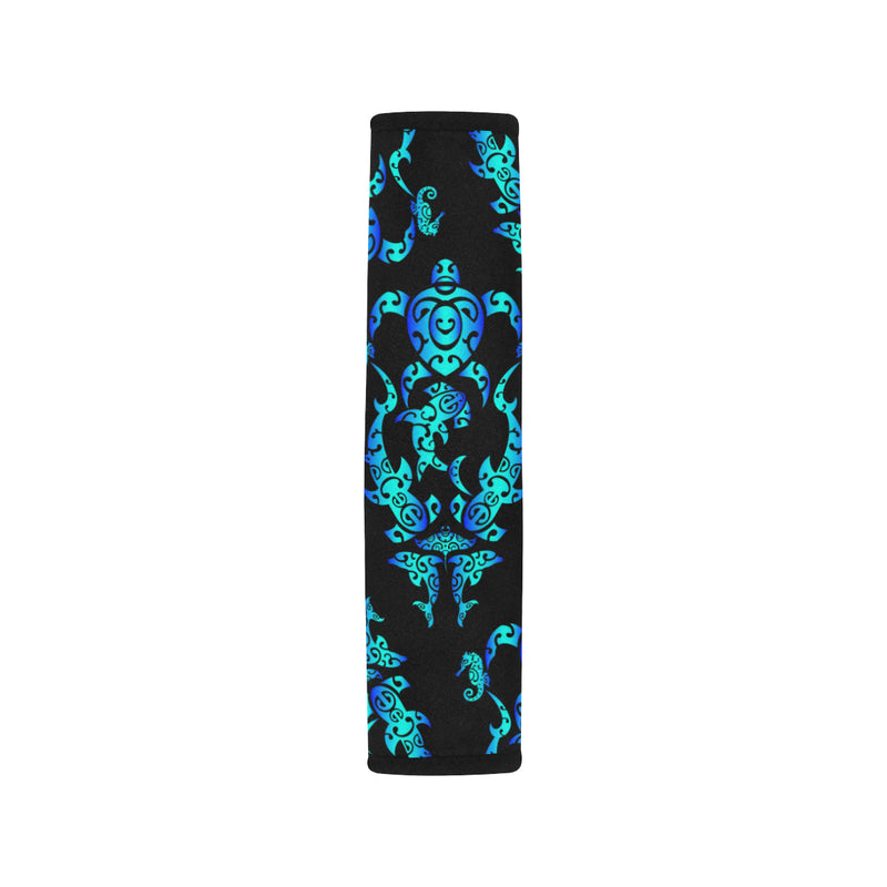 Sea turtle Polynesian Tribal Hawaiian Car Seat Belt Cover