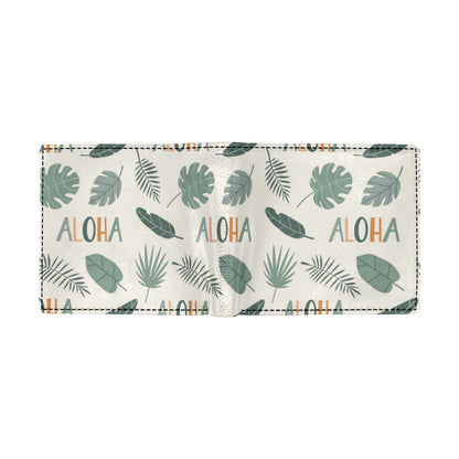 Aloha Hawaii Pattern Print Design 05 Men's ID Card Wallet