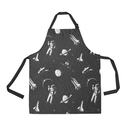 Space Pattern Apron with Pocket