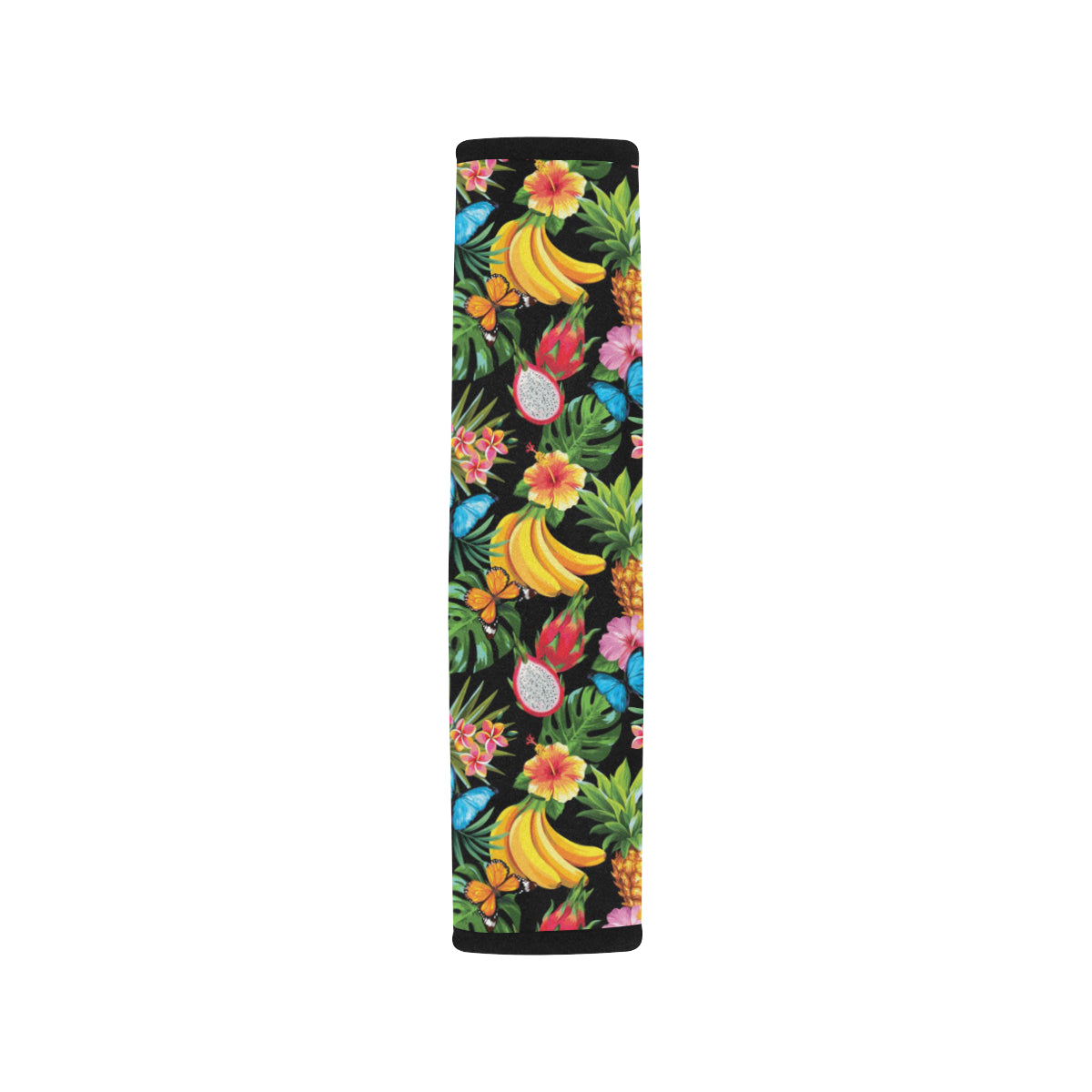 Tropical Fruits Pattern Print Design TF04 Car Seat Belt Cover
