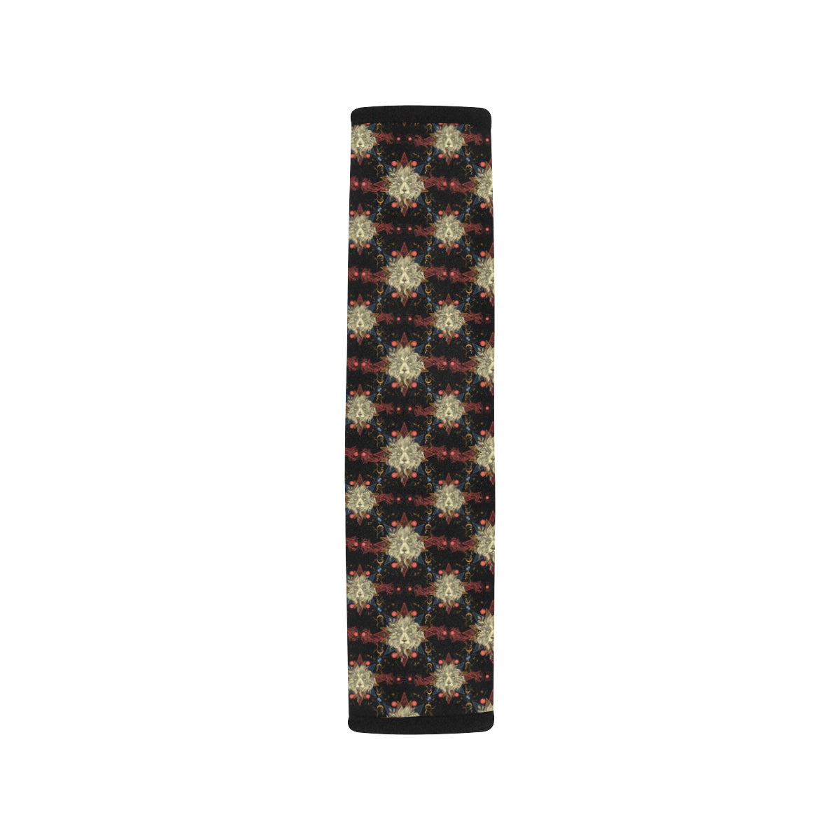 Zodiac Leo Pattern Design Print Car Seat Belt Cover