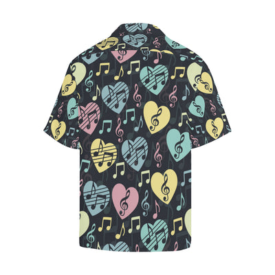 Music note Pattern Print Design A03 Men's Hawaiian Shirt