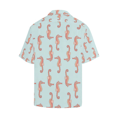 SeaHorse Pattern Print Design 01 Men's Hawaiian Shirt