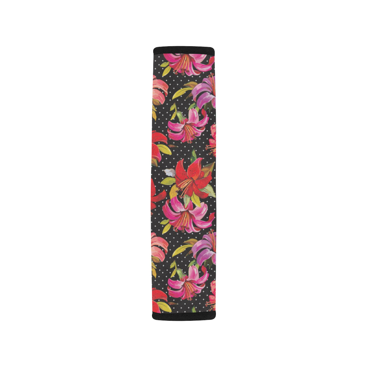 Lily Pattern Print Design LY012 Car Seat Belt Cover