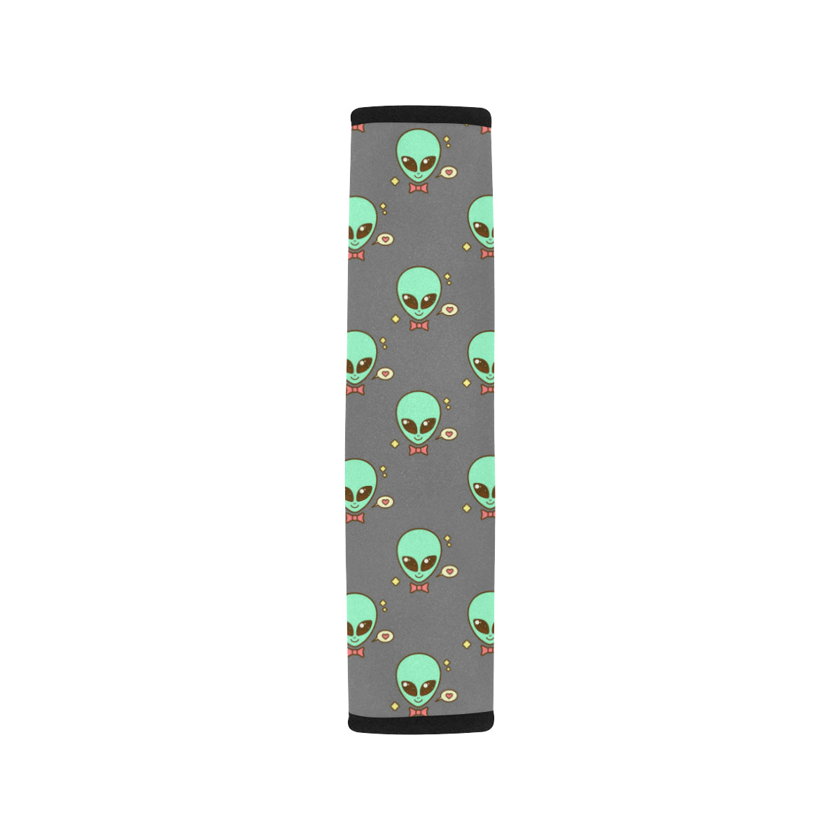 Alien Pattern Print Design 02 Car Seat Belt Cover