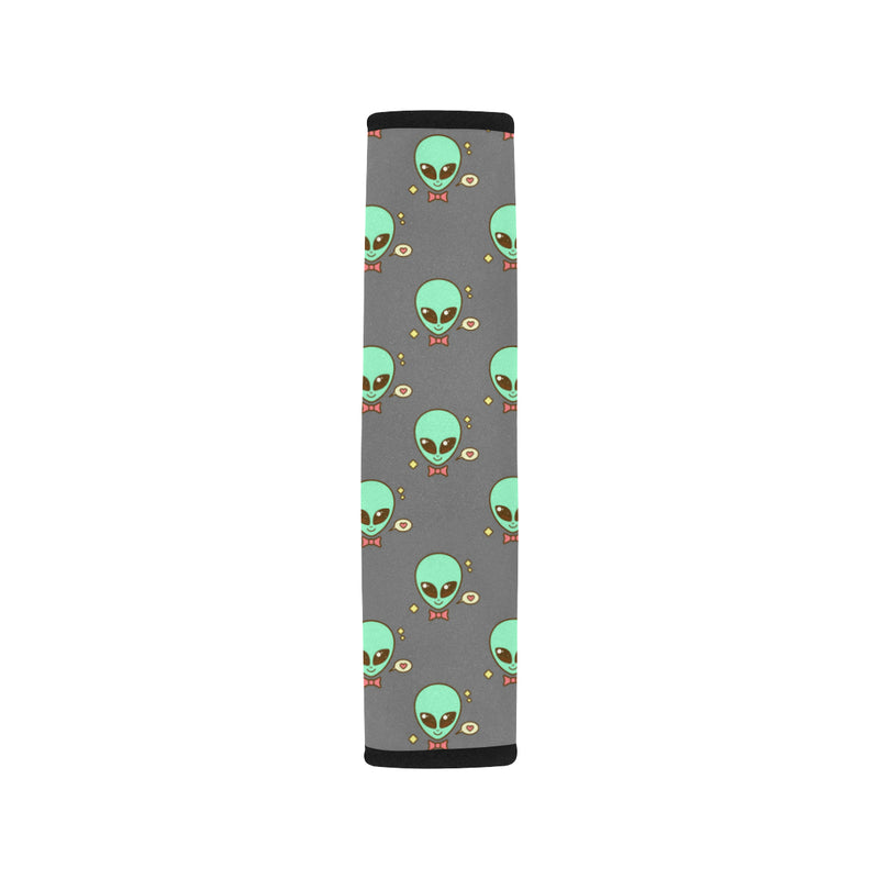 Alien Pattern Print Design 02 Car Seat Belt Cover