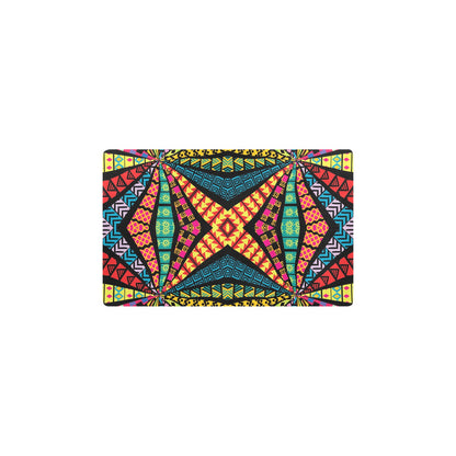 Kaleidoscope Pattern Print Design 05 Kitchen Mat