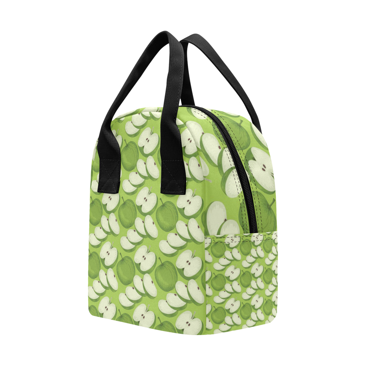 Apple Pattern Print Design AP010 Insulated Lunch Bag