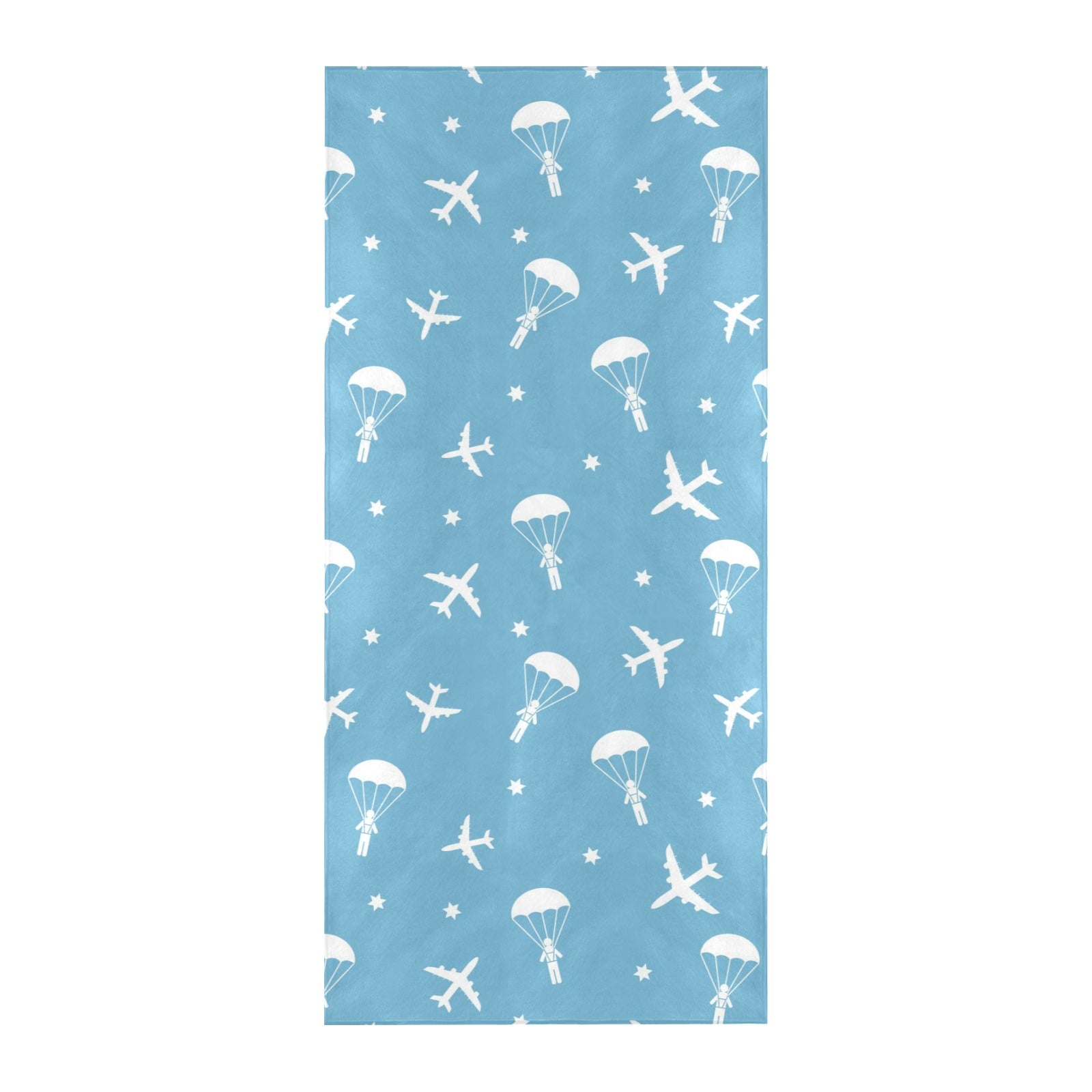 Skydiver Print Design LKS303 Beach Towel 32" x 71"