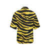 zebra Gold Women's Hawaiian Shirt