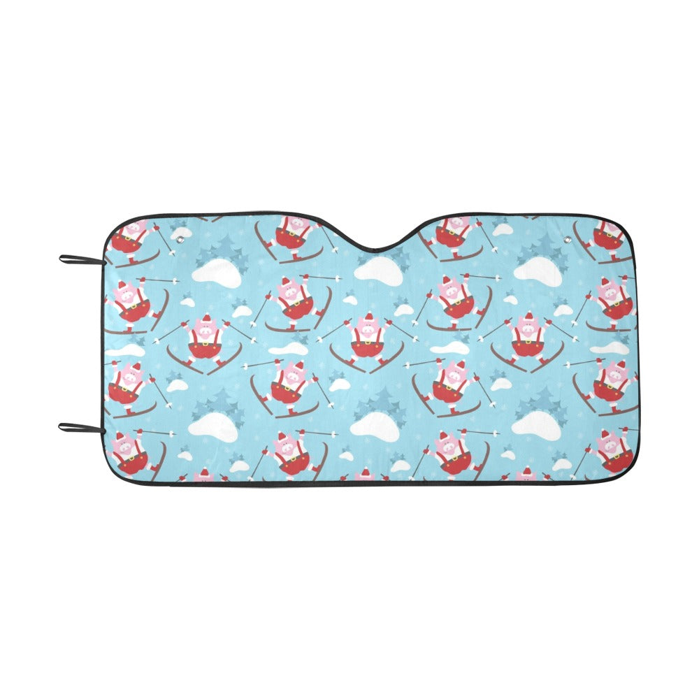 Ski Print Design LKS309 Car front Windshield Sun Shade