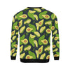 Avocado Pattern Print Design AC013 Men Long Sleeve Sweatshirt