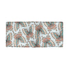 Butterfly Pattern Men's ID Card Wallet