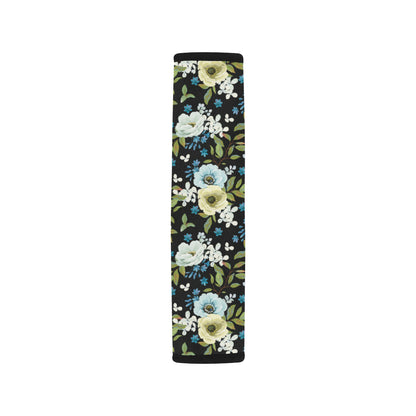 Anemone Pattern Print Design AM03 Car Seat Belt Cover