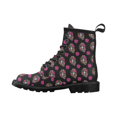 Day of the Dead Makeup Girl Women's Boots