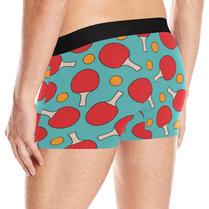 Ping Pong Pattern Print Design A01 Men's Boxer Briefs