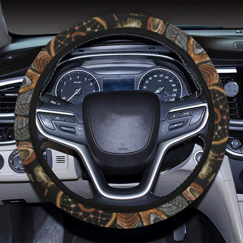 Dream catcher embroidered style Steering Wheel Cover with Elastic Edge