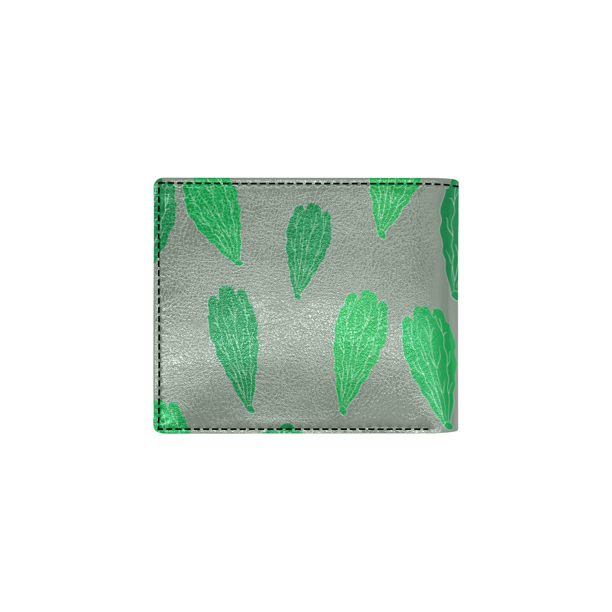 Lettuce Pattern Print Design 02 Men's ID Card Wallet