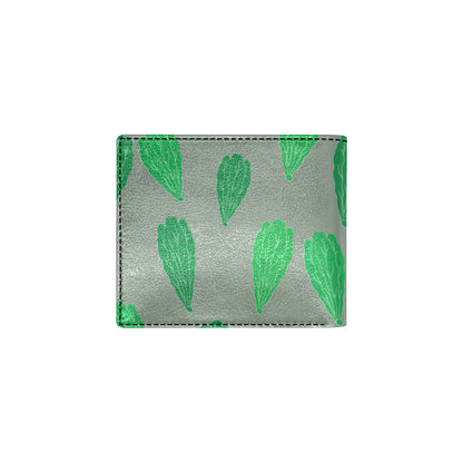 Lettuce Pattern Print Design 02 Men's ID Card Wallet