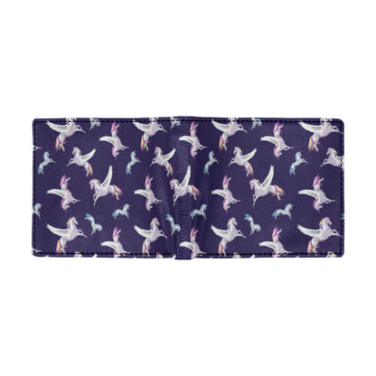 Pegasus Pattern Print Design 02 Men's ID Card Wallet