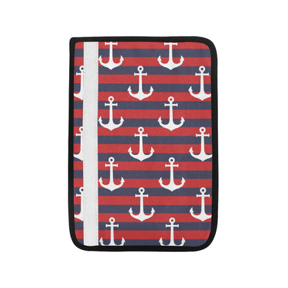 Nautical Pattern Print Design A05 Car Seat Belt Cover
