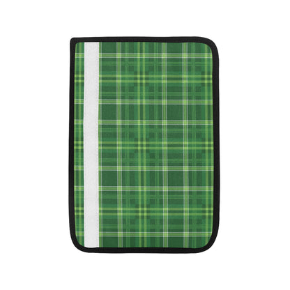 Irish Plaid Pattern Print Design 02 Car Seat Belt Cover