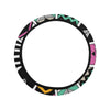 Tribal Aztec Triangle Steering Wheel Cover with Elastic Edge