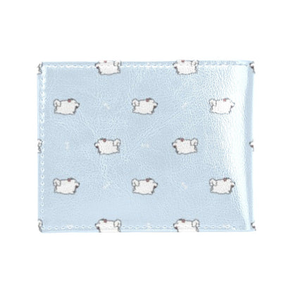 Samoyeds Print Design LKS302 Men's ID Card Wallet