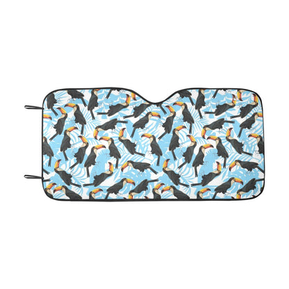 Toucan Print Design LKS303 Car front Windshield Sun Shade
