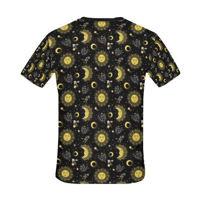 Sun Moon Print Design LKS301 Men's All Over Print T-shirt