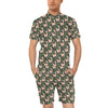 Alpaca Cactus Design Themed Print Men's Romper