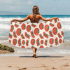 Tomato Print Design LKS302 Beach Towel 32" x 71"