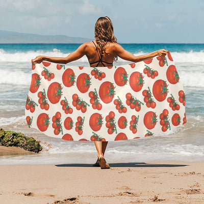 Tomato Print Design LKS302 Beach Towel 32" x 71"