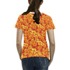 Hibiscus Summer Print Design LKS302 Women's  T-shirt